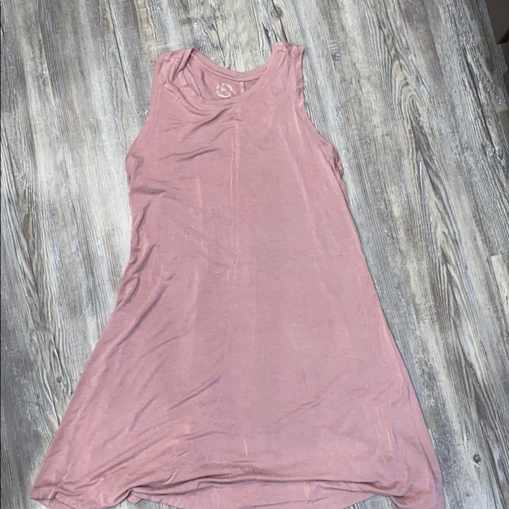 Blush colored maurices stretchy dress